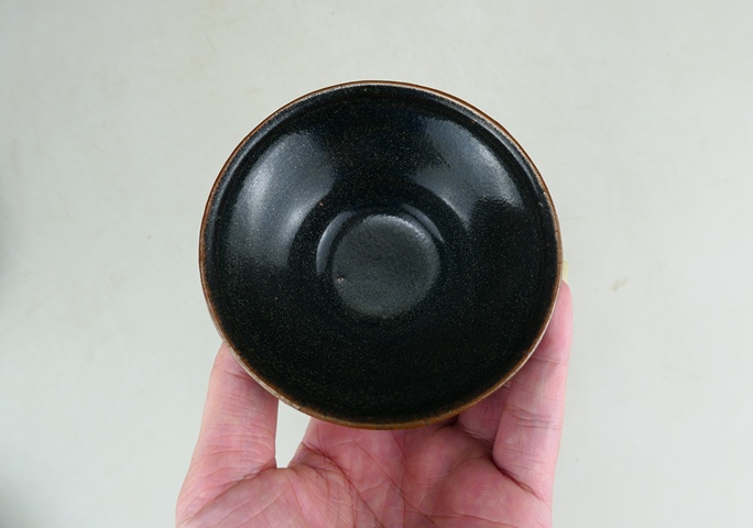 古玩陶瓷宋代·黑釉盞真品鑒賞圖