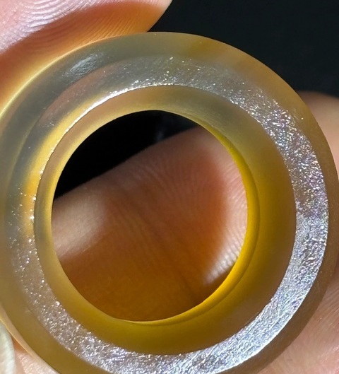 古玩玉器瑪瑙環(huán)真品鑒賞圖