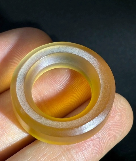 古玩玉器瑪瑙環(huán)真品鑒賞圖