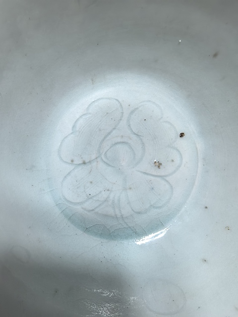 古玩陶瓷南宋湖田窯刻花碗真品鑒賞圖