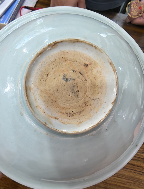 古玩陶瓷南宋湖田窯刻花碗真品鑒賞圖