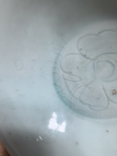 古玩陶瓷南宋湖田窯刻花碗真品鑒賞圖