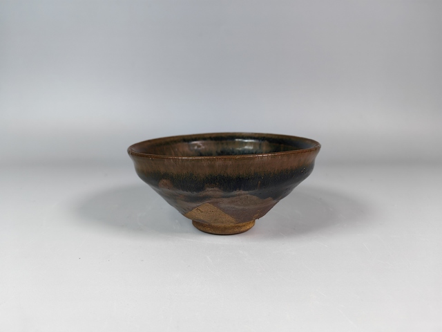 古玩陶瓷宋窯變兔毫建窯盞真品鑒賞圖