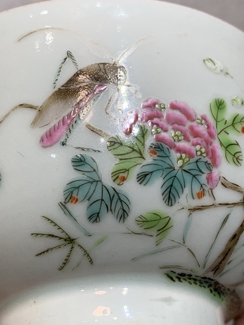 古玩陶瓷粉彩碗真品鑒賞圖