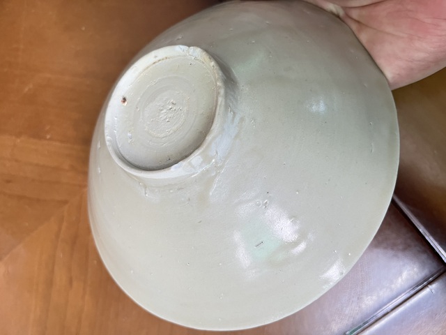 古玩陶瓷宋~青白釉刻云氣紋斗笠碗拍賣，當(dāng)前價格3566元