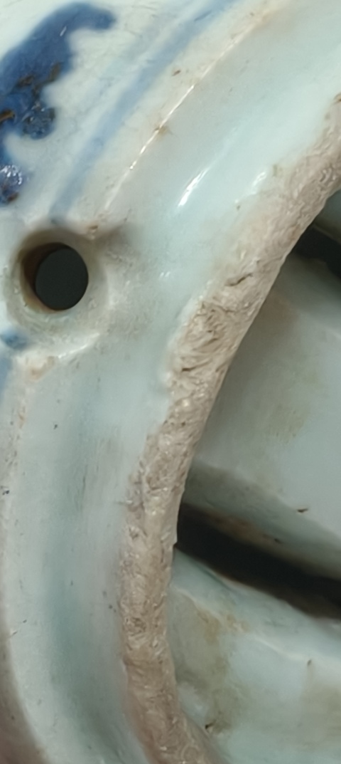 古玩陶瓷青花壽字紋箸瓶真品鑒賞圖