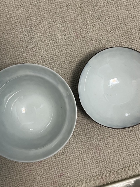 古玩陶瓷龍紋青花蓋杯真品鑒賞圖