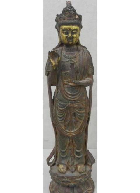 古玩雜項(xiàng)菩薩像真品鑒賞圖