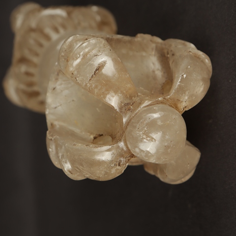 古玩玉器水晶雕“金剛杵”真品鑒賞圖