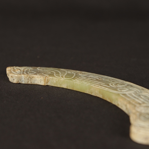 古玩玉器仿古做舊玉璜真品鑒賞圖