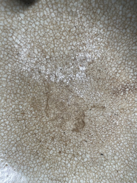 古玩陶瓷清中哥釉碗真品鑒賞圖