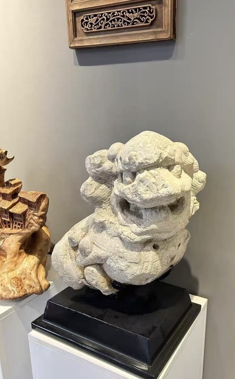 古玩雜項(xiàng)明·關(guān)中獅真品鑒賞圖