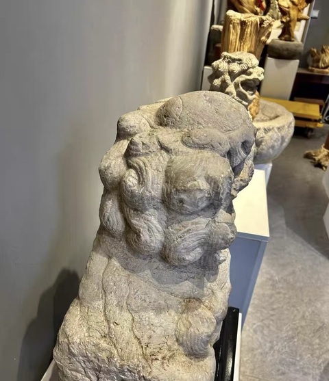 古玩雜項(xiàng)明·關(guān)中獅真品鑒賞圖