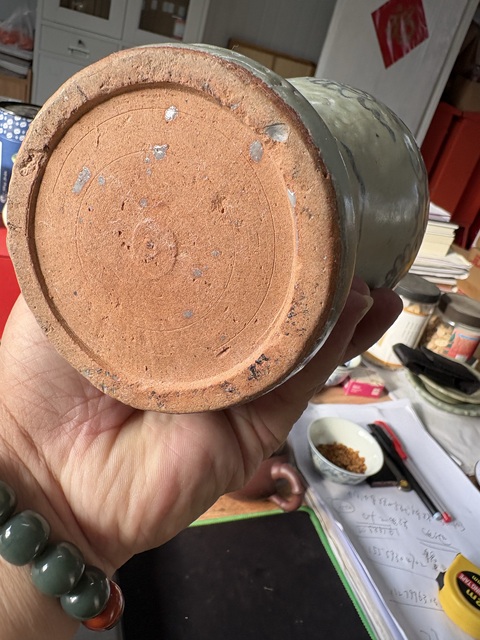 古玩陶瓷花卉紋青花梅瓶真品鑒賞圖