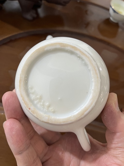 古玩陶瓷白釉執(zhí)壺真品鑒賞圖