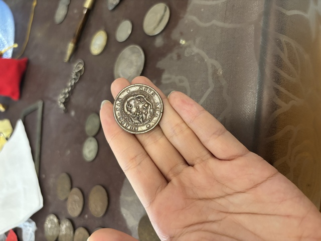 古玩錢幣江南乙巳十文真品鑒賞圖