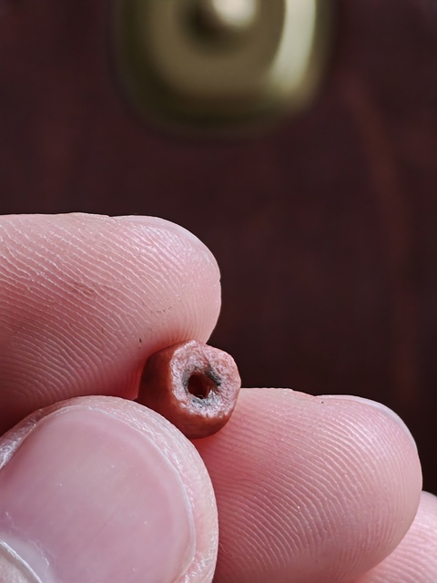 古玩玉器老瑪瑙珠真品鑒賞圖