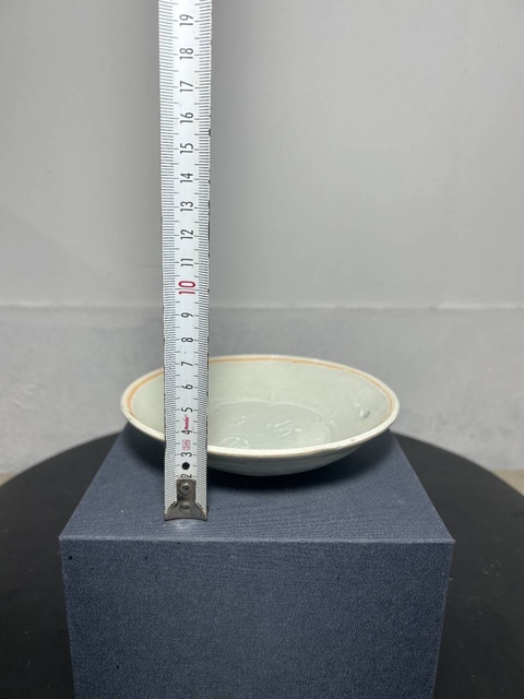 古玩陶瓷館藏級南宋影青白釉鴛鴦紋洗拍賣，當前價格2980元