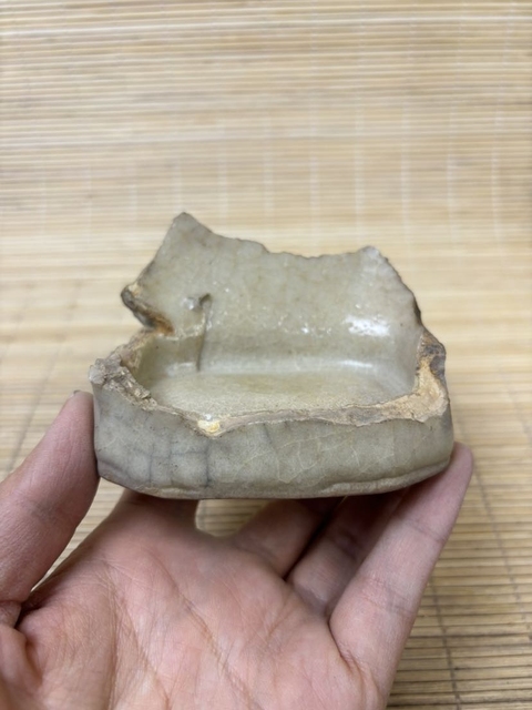 古玩陶瓷哥窯標本真品鑒賞圖