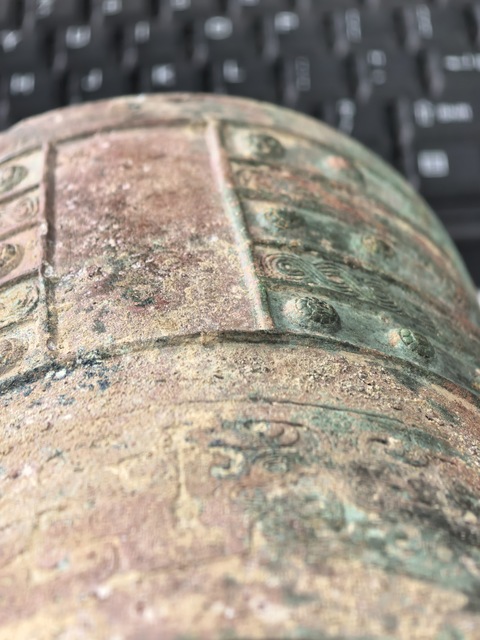 古玩銅器編鐘真品鑒賞圖