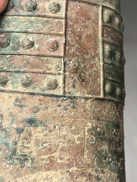 古玩銅器編鐘真品鑒賞圖