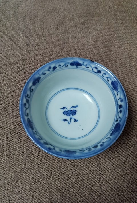 古玩陶瓷青花杯真品鑒賞圖