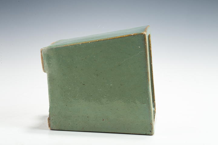 古玩陶瓷民國·宜鈞釉四方花盆真品鑒賞圖