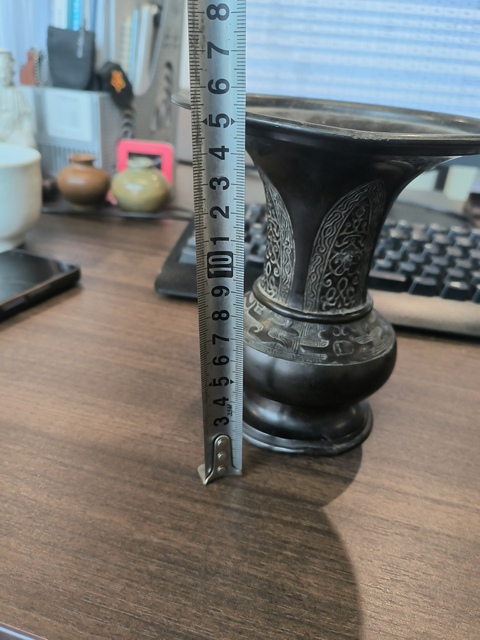 古玩銅器銅觚真品鑒賞圖