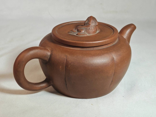 古玩雜項紫砂壺真品鑒賞圖