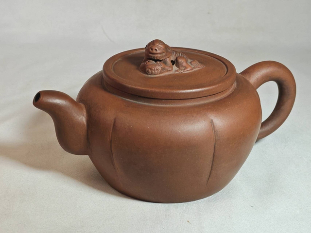 古玩雜項紫砂壺真品鑒賞圖