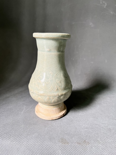 古玩陶瓷宋~云市窯青白釉花卉紋箸瓶拍賣，當前價格2899元