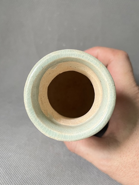 古玩陶瓷宋~云市窯青白釉花卉紋箸瓶拍賣，當前價格2899元