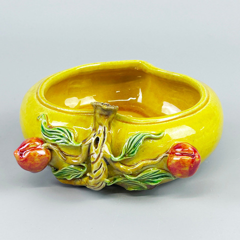 古玩陶瓷桃型洗真品鑒賞圖