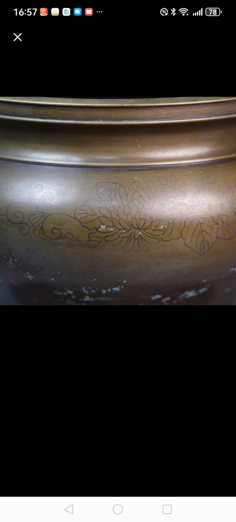 古玩銅器銅爐真品鑒賞圖