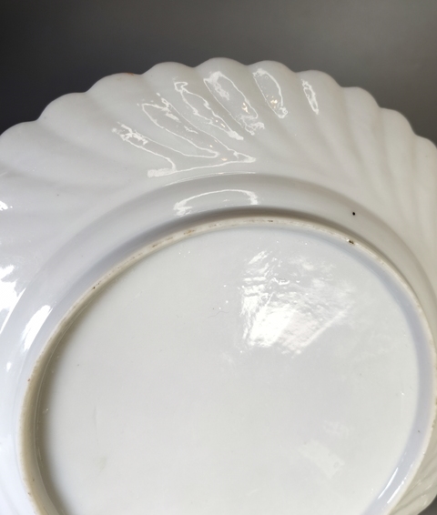 古玩陶瓷清晚-廣彩人物故事紋盤拍賣，當前價格2699元