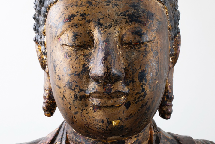 古玩雜項木雕造像真品鑒賞圖