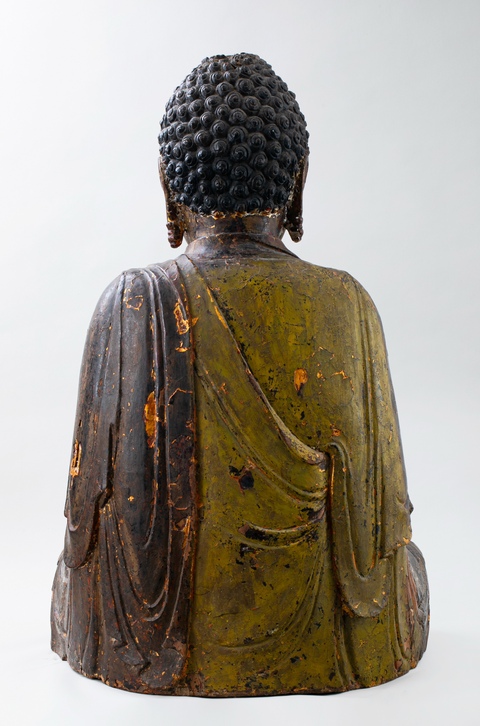 古玩雜項木雕造像真品鑒賞圖