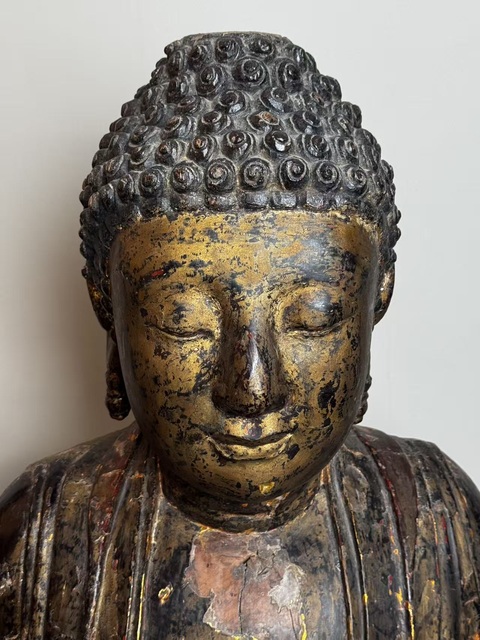 古玩雜項木雕造像真品鑒賞圖