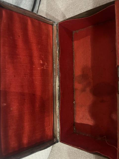 古玩銅器銅首飾盒真品鑒賞圖