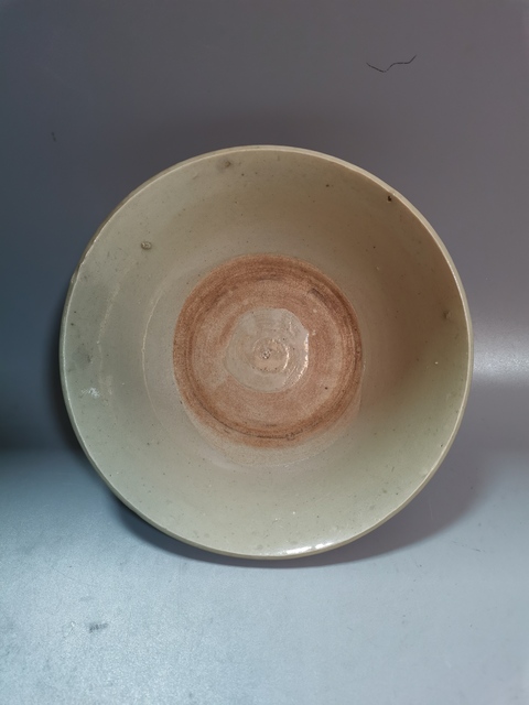 古玩陶瓷清中晚期青花碗真品鑒賞圖