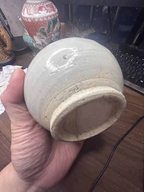 古玩陶瓷青白釉執(zhí)壺真品鑒賞圖