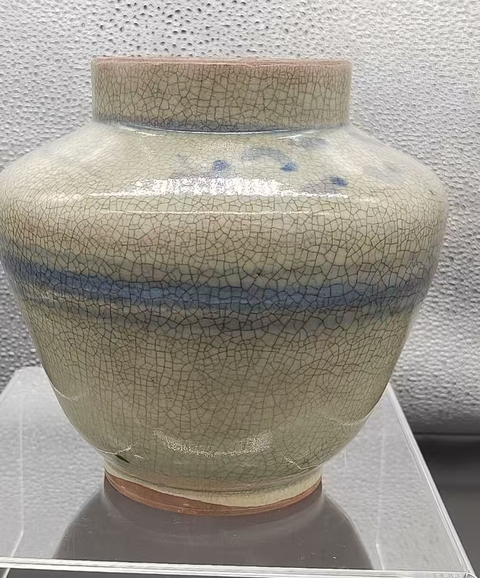 古玩陶瓷青花罐真品鑒賞圖