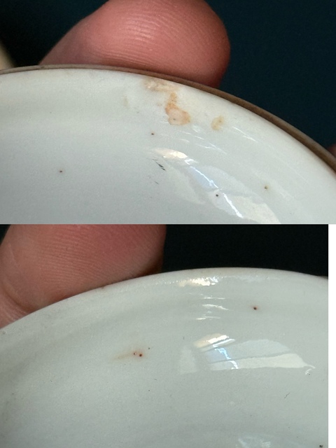 古玩陶瓷晚清·山水亭臺樓閣紋青花蓋盒拍賣，當前價格1080元