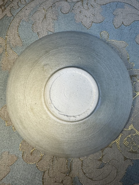 古玩陶瓷宋代湖田窯斗笠碗真品鑒賞圖