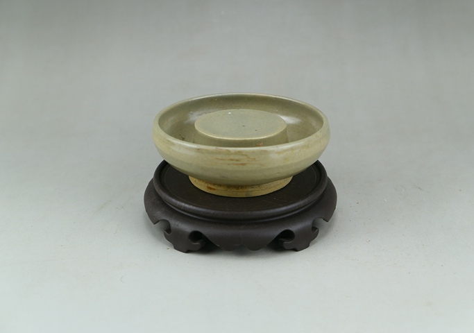 古玩陶瓷龍泉青瓷圓柱洗真品鑒賞圖