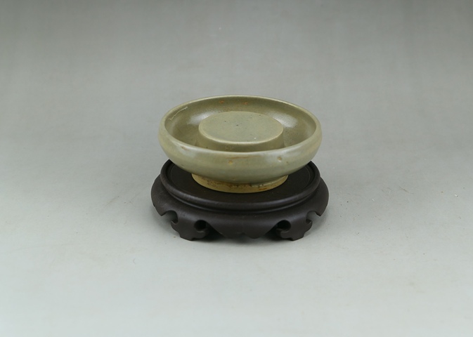 古玩陶瓷龍泉青瓷圓柱洗真品鑒賞圖