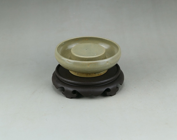 古玩陶瓷龍泉青瓷圓柱洗真品鑒賞圖