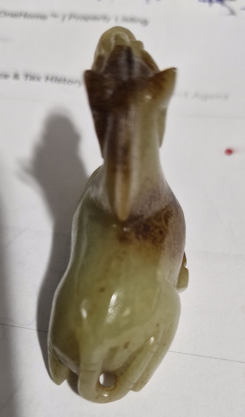 古玩玉器玉馬真品鑒賞圖