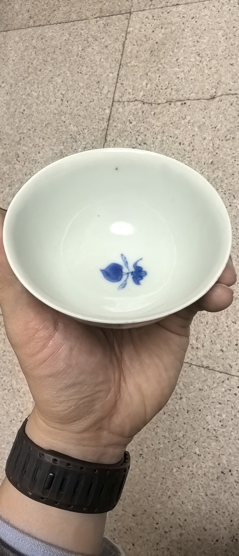 古玩陶瓷青花龍紋碗真品鑒賞圖