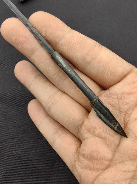 古玩銅器箭頭真品鑒賞圖